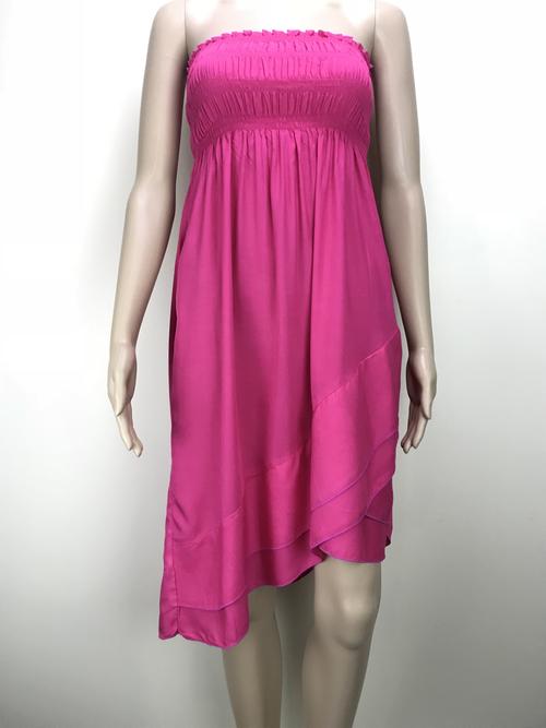 The Lunasea Convertible - It's a Strapless Dress with a Shirred Top or it's a long Skirt with a Shirred Waist