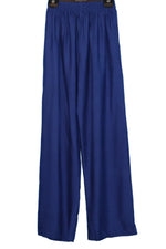 Pants Full Length Pockets Royal Blue