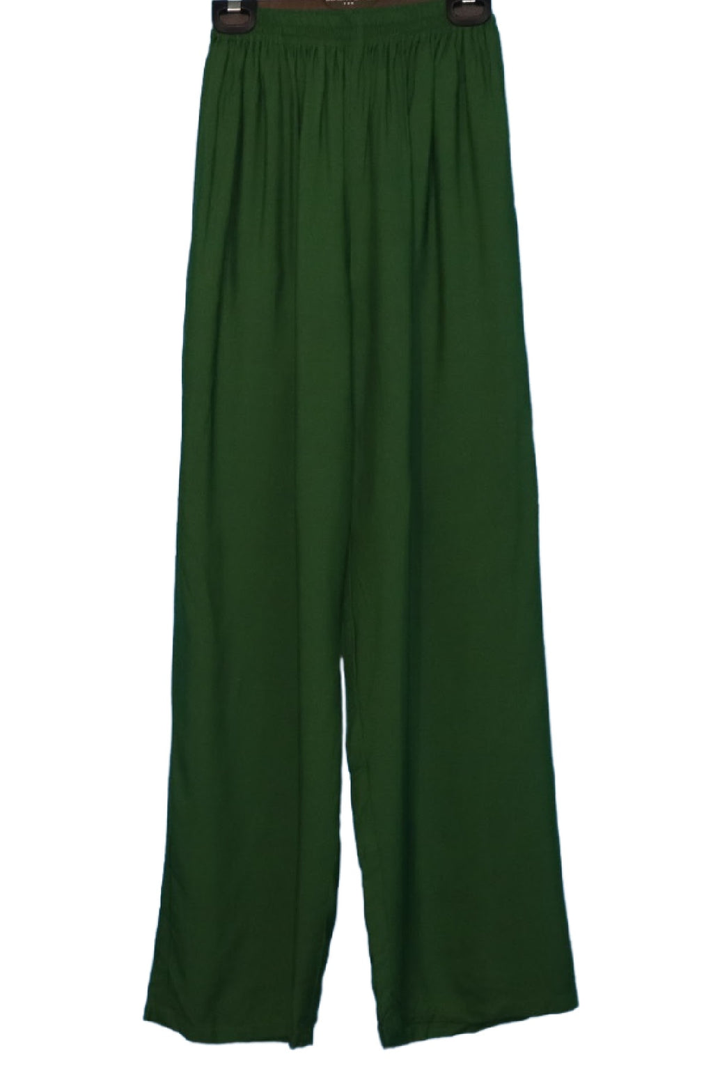 Pants Full Length Pockets Green