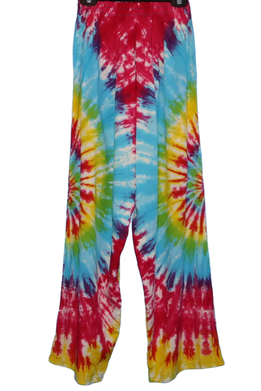 Pants Full Length Pockets Rainbow Swirl